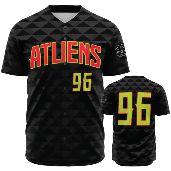 Atliens - Outkast Andre 3000 Atlanta Hawks Parody - Baseball Jersey –  Civilly Righteous Clothing