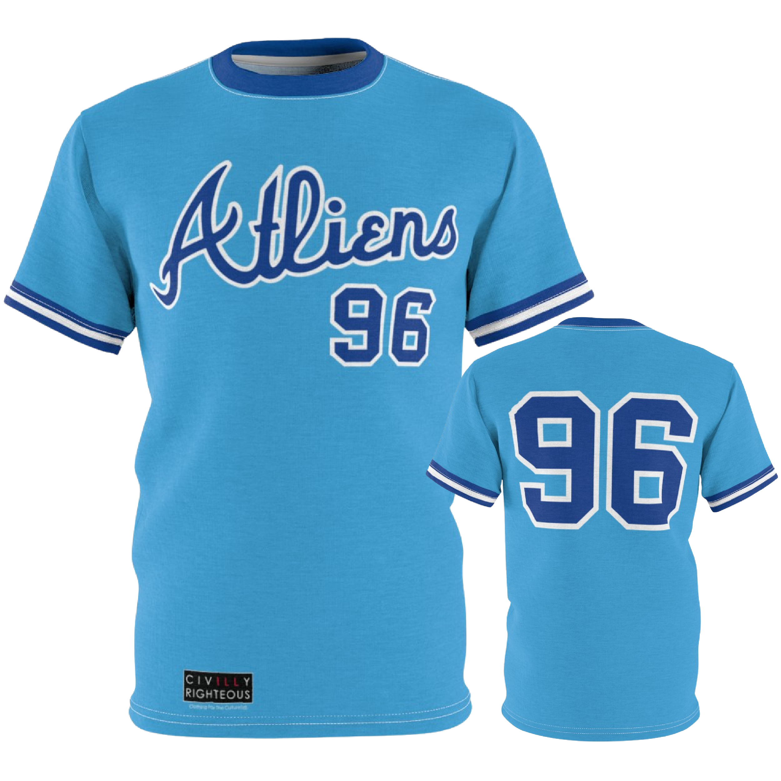 blue and white braves jersey