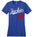 Jackie Robinson, Blue - Ladies T Shirt