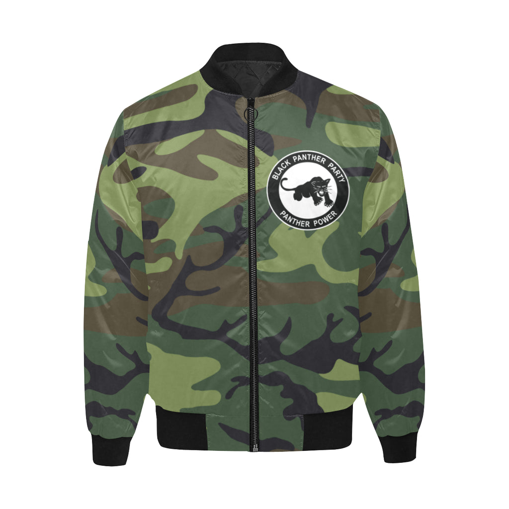 EMBROIDERED discount CAMOUFLAGE PANTHER JACKET