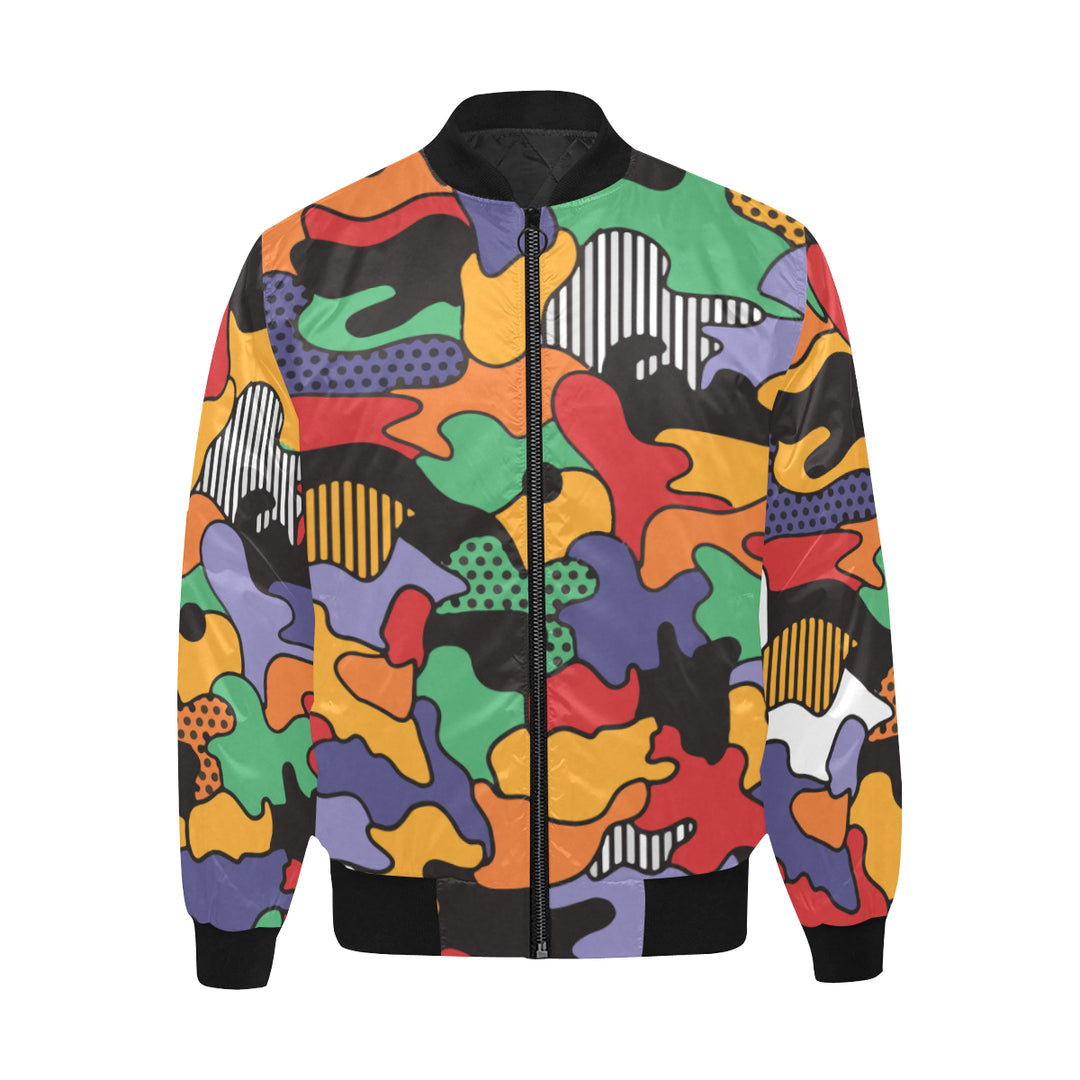 Fresh Prince Quilted Bomber Jacket