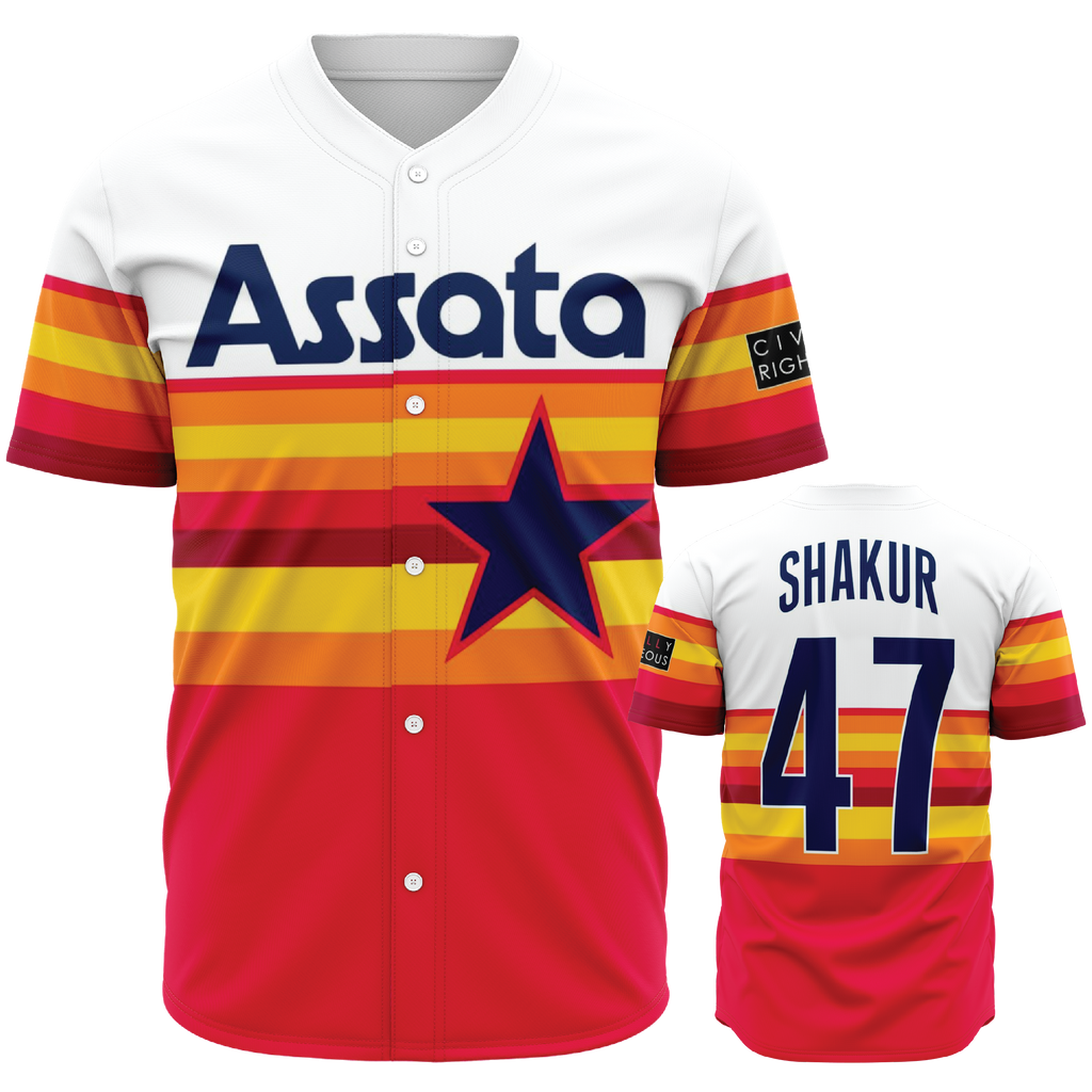 Houston Astros (Mitchell) Custom Throwback Baseball Jerseys