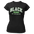Black Colleges - Black, Green, and White - Women's T Shirt
