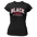 Black Colleges - Black, Red, and White - Women's T Shirt