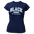Black Colleges - Navy, Light Blue, and White - Women's T Shirt
