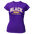 Black Colleges - Purple, Gold, and White - Women's T Shirt
