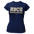 HBCU Educated - Navy, Gold, and White - Women's T Shirt