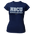 HBCU Educated - Navy, Light Blue, and White - Women's T Shirt