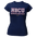 HBCU Educated - Navy, Red, and White - Women's T Shirt