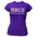 HBCU Educated - Purple, Black, and White - Women's T Shirt