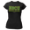 HBCU Educated - Black, Gold, and Green - Women's T Shirt